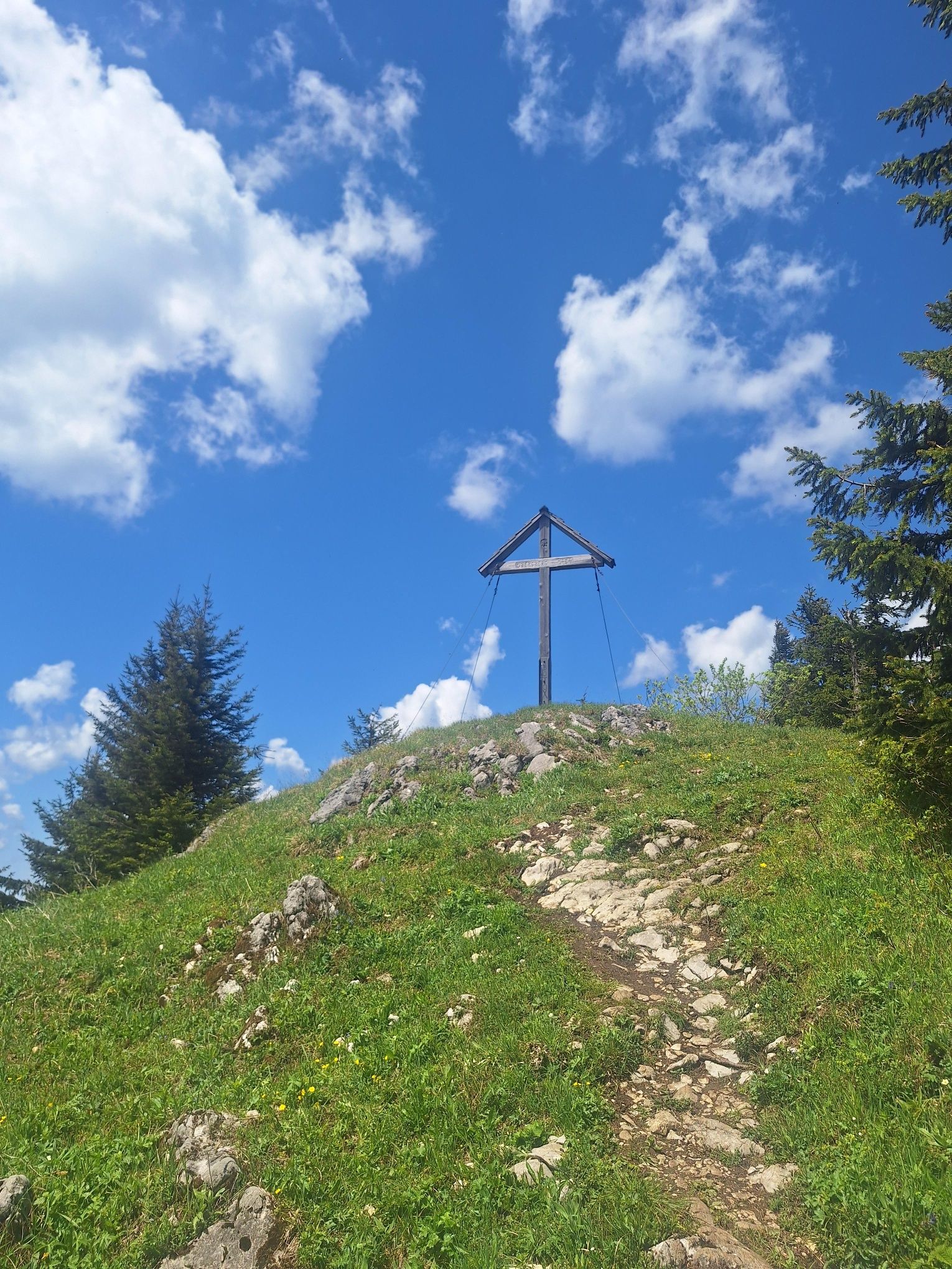 Gipfelkreuz am Obersberg