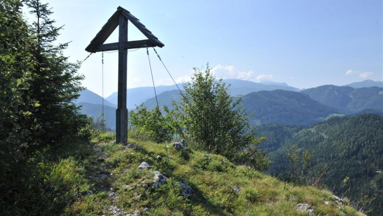 Gipfelkreuz Falkenstein, © Naturpark Falkenstein 