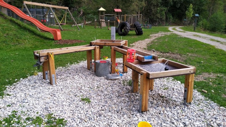 Wasserspielplatz, © Naturpark Falkenstein 